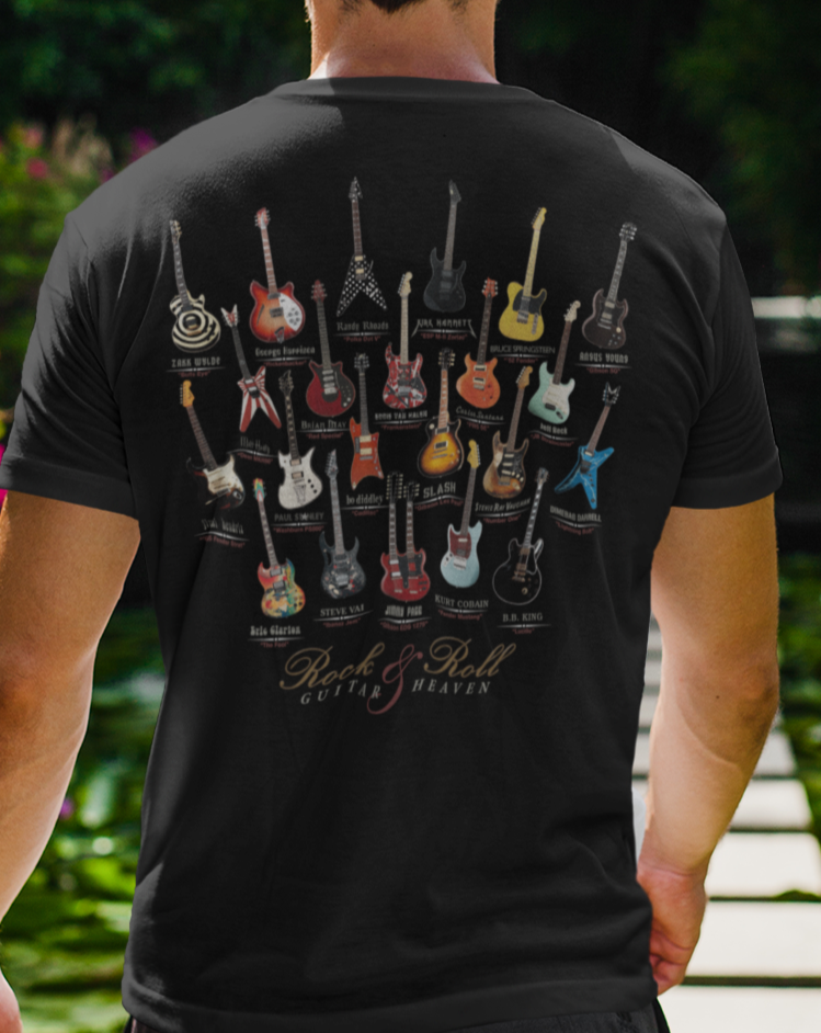 T shirt rock discount n roll homme