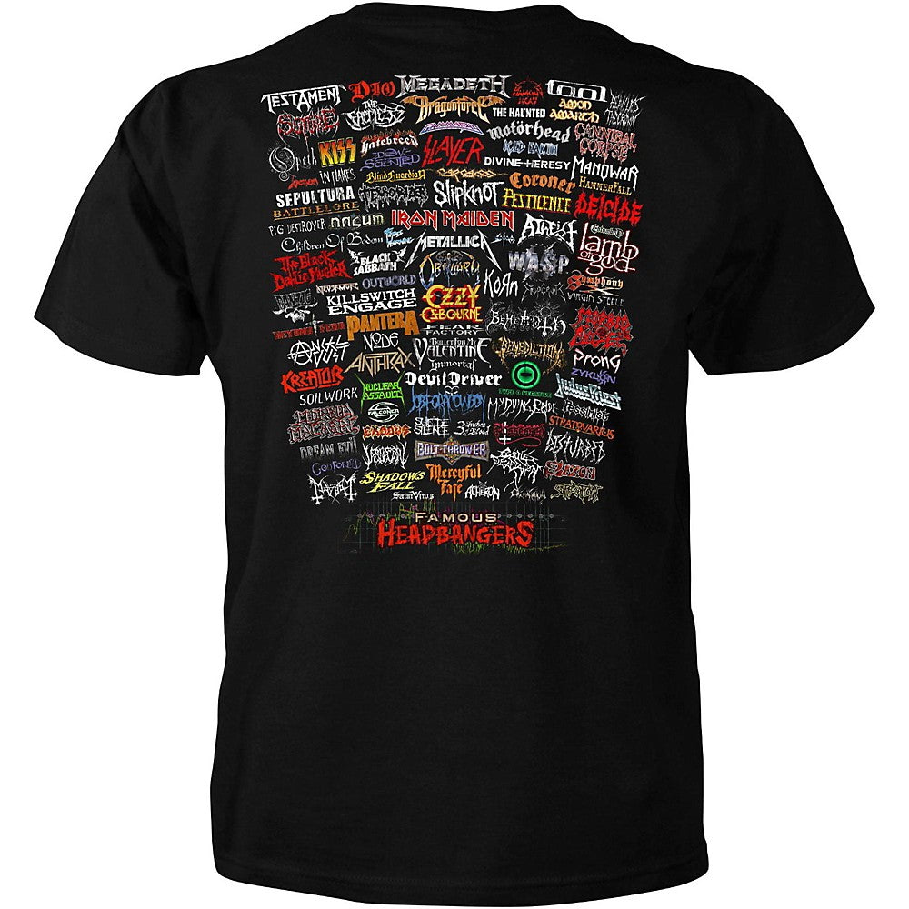 Famous Headbangers Design T-Shirt