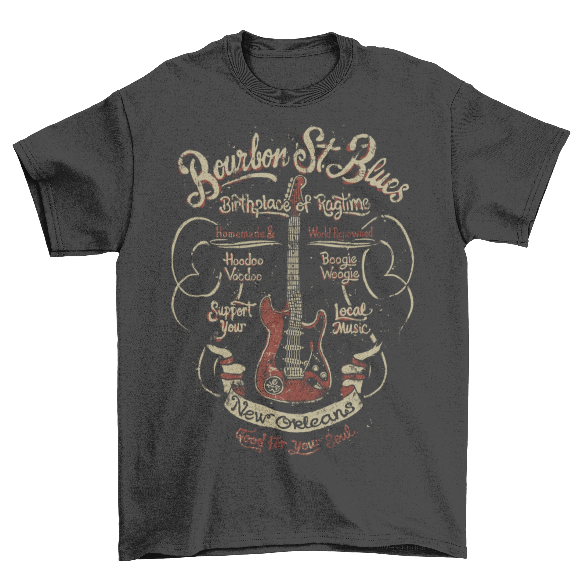 Bourbon St Blues T-Shirt