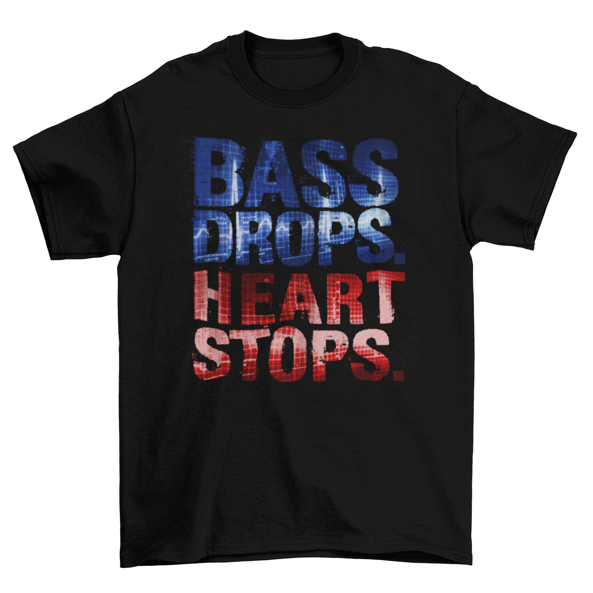 Music T-Shirt | Bass Drops Design