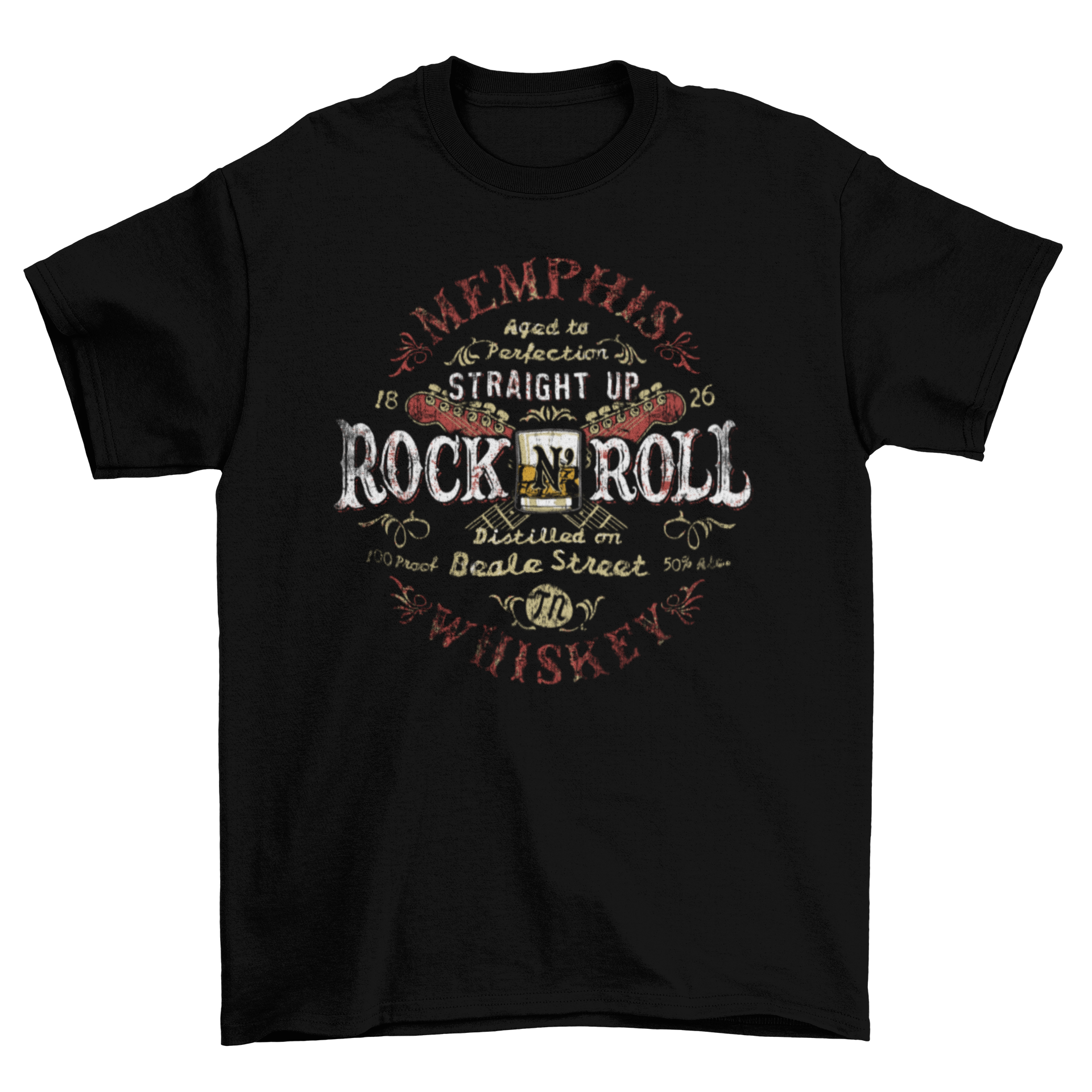 Cool rock and roll t shirts sales
