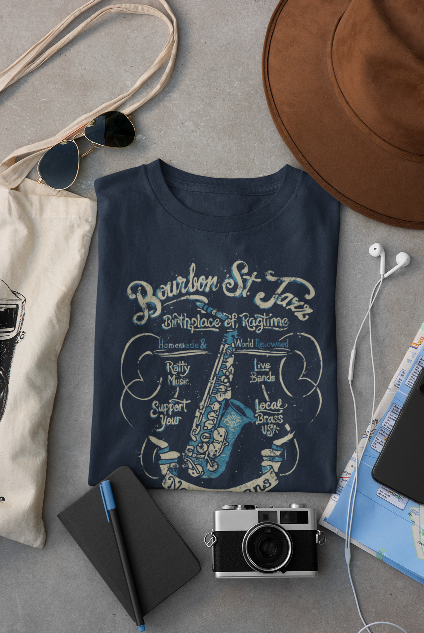 Bourbon St Jazz T-Shirt