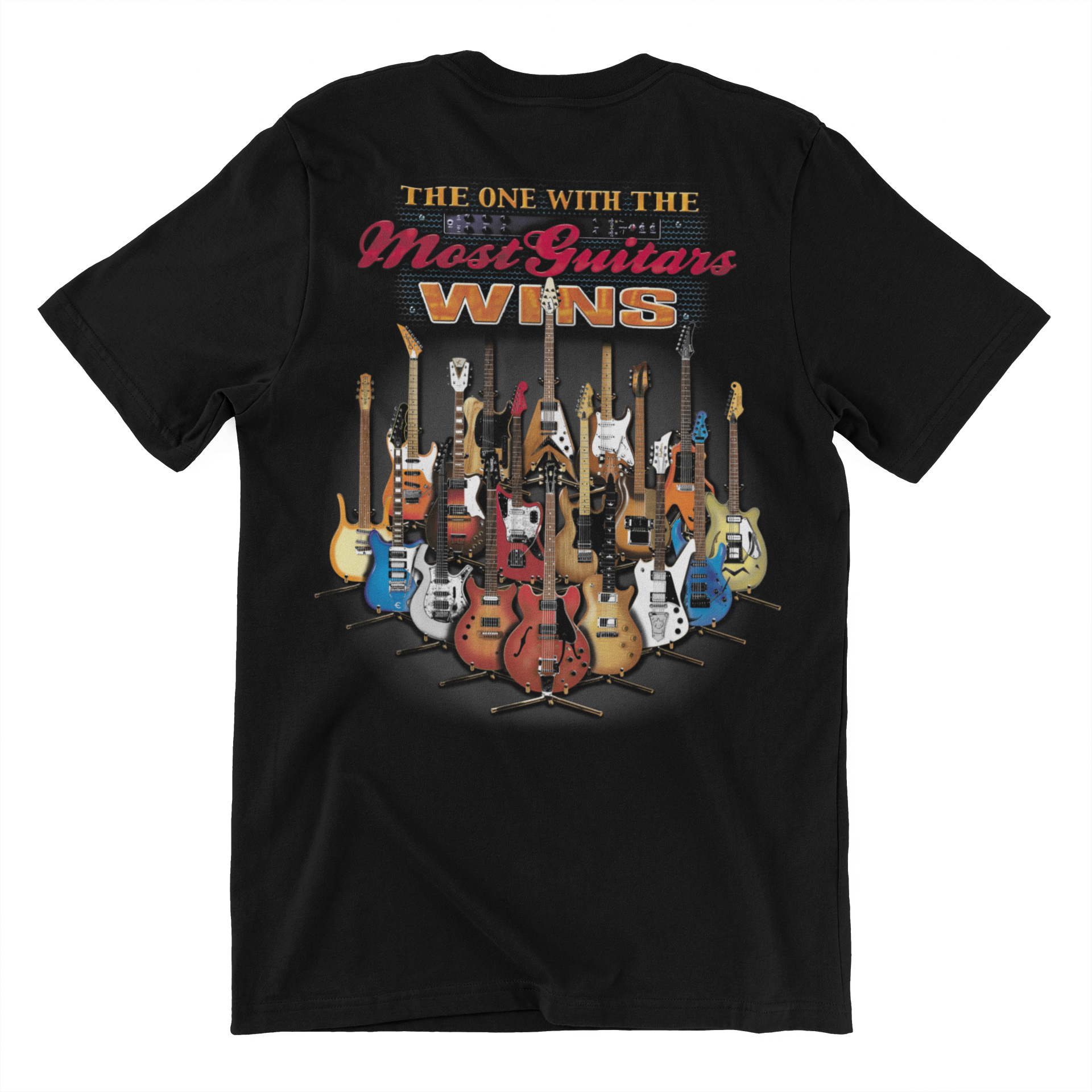 Most Guitars Wins Graphic Tee