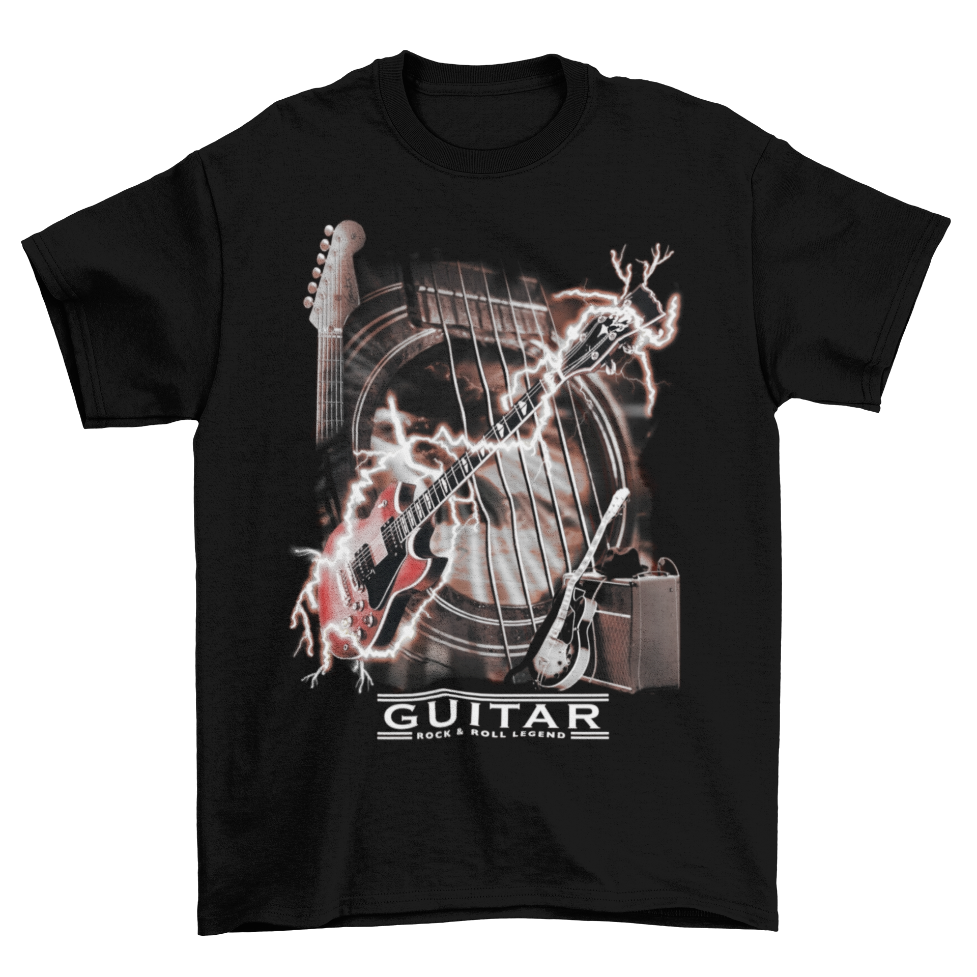 Guitar Lightning T-Shirt