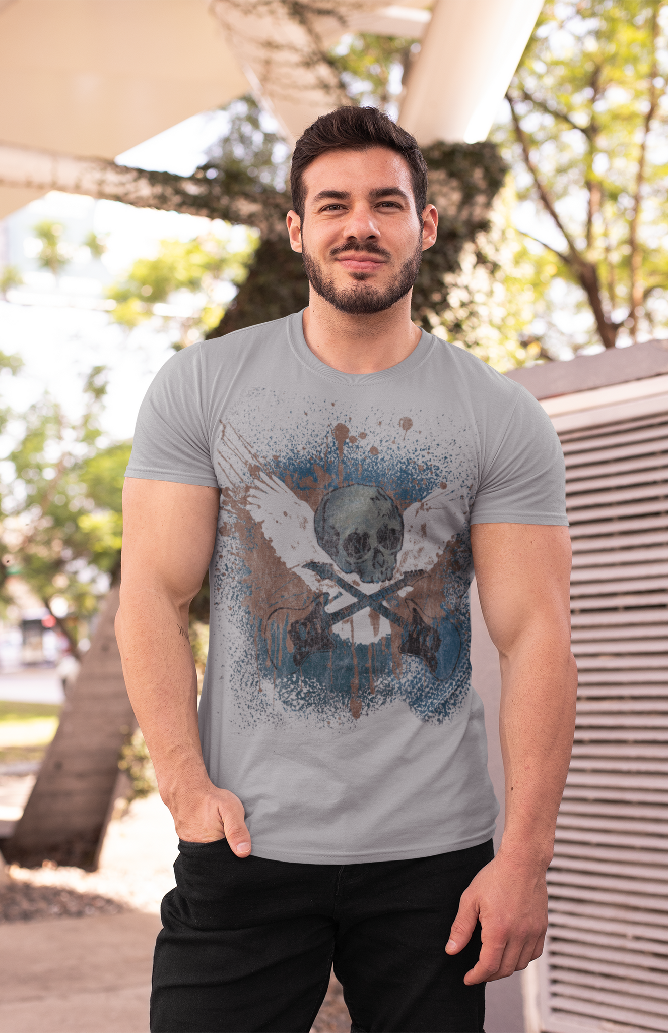 Skull & Cross Guitars T-Shirt