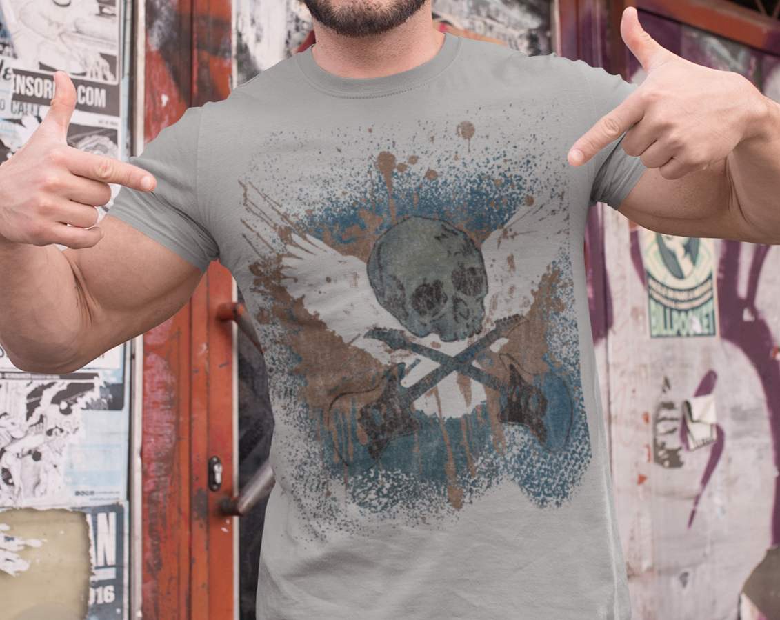 Skull & Cross Guitars T-Shirt