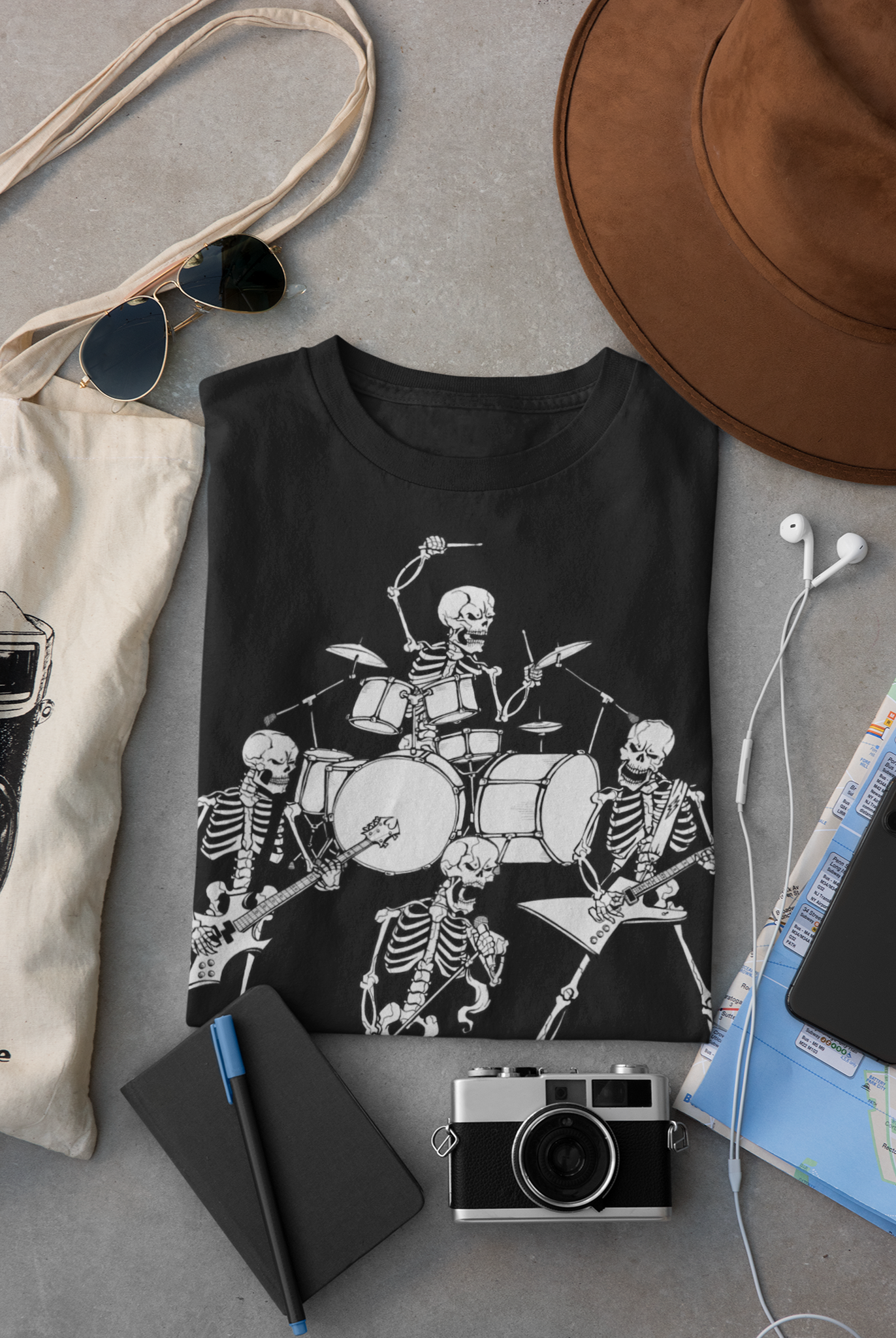 Skeleton Band T-Shirt