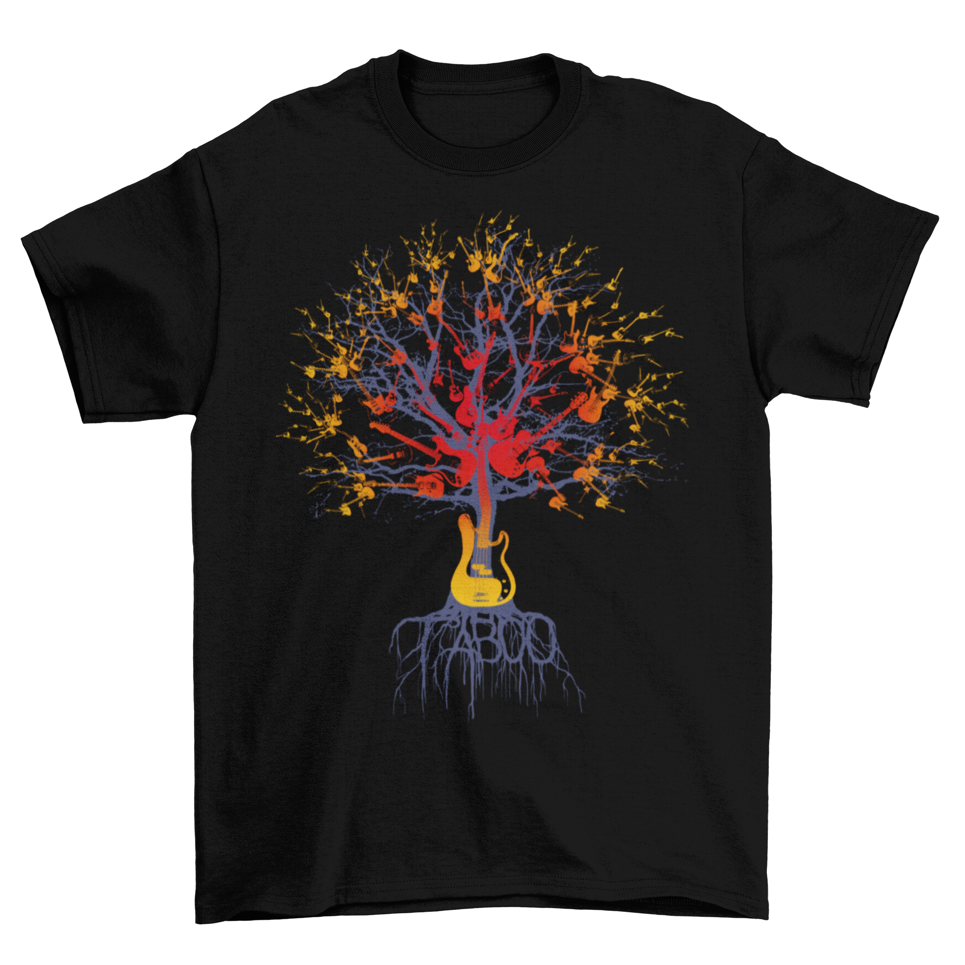 Gradient Guitar Tree T-Shirt